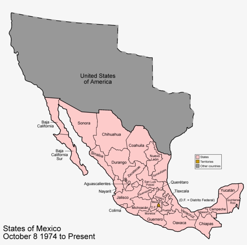 Mexico 1974 To Present - Mexico En 1974, transparent png download