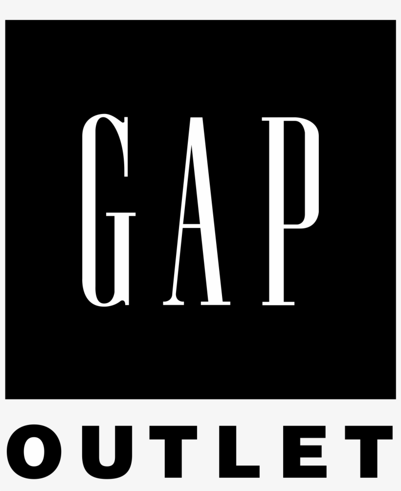 Gap Outlet Logo Png Transparent - Logo Gap Vector, transparent png download