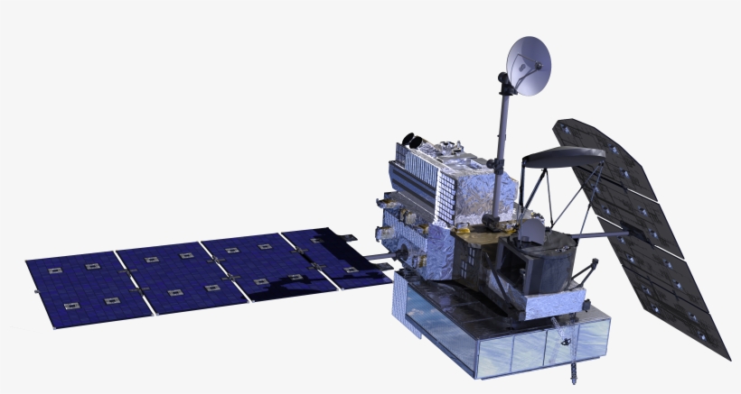 Gpm Spacecraft Leftview - Antenna, transparent png download