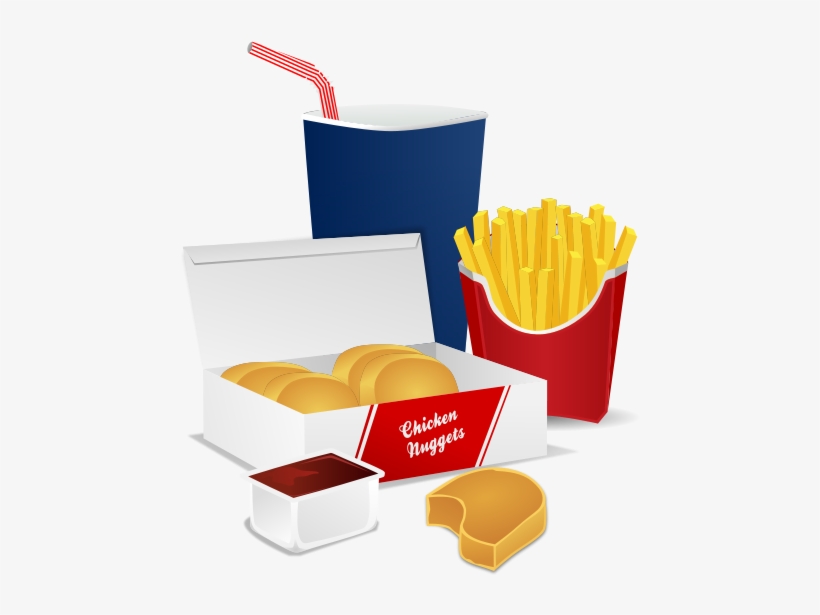 Fast Food Menu Clipart Png, transparent png download