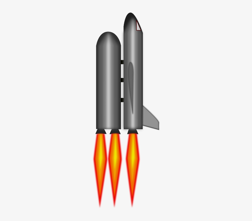 Rocket, Space Ship, Space Shuttle, Space, Spacecraft - Raketoplán Png, transparent png download