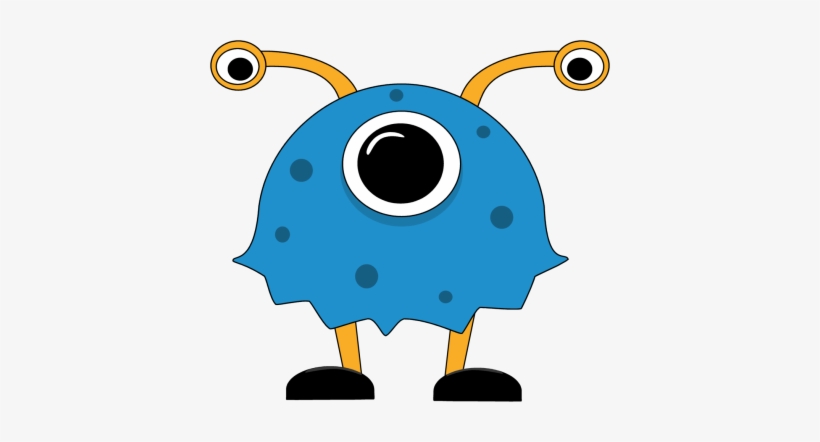 Coolest Monster Face Clipart Monster Faces Clipart - Funny Monster Clipart, transparent png download