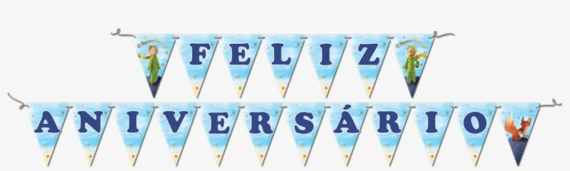 Faixa Feliz Aniversário Pequeno Príncipe - Faixa Feliz Aniversário O Pequeno Príncipe O Filme, transparent png download