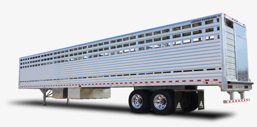 Straight Floor Semi - Trailer Truck, transparent png download