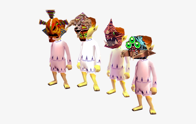 The Questions That They Ask Have Intrigued Me Ever - Lunar Children Majora's Mask, transparent png download