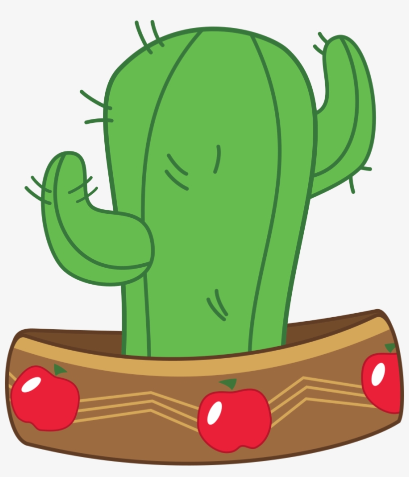 Appleoosa's Most Wanted, Artist - Cactus Cartoon Background Transparent, transparent png download