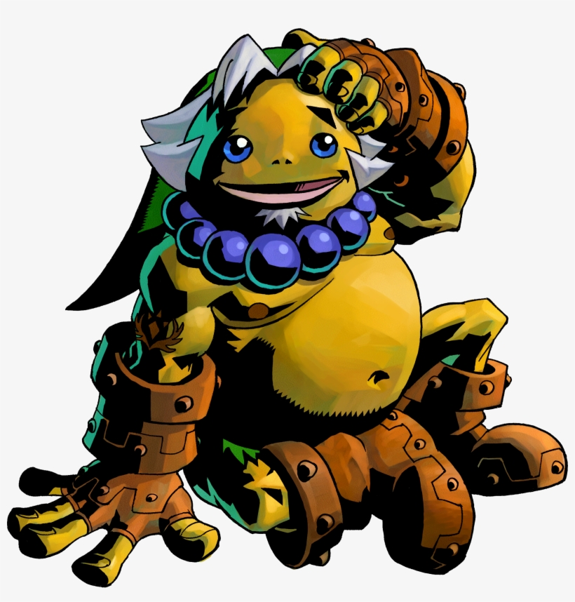 Goron Link - Legend Of Zelda Majora's Mask Goron Link, transparent png download