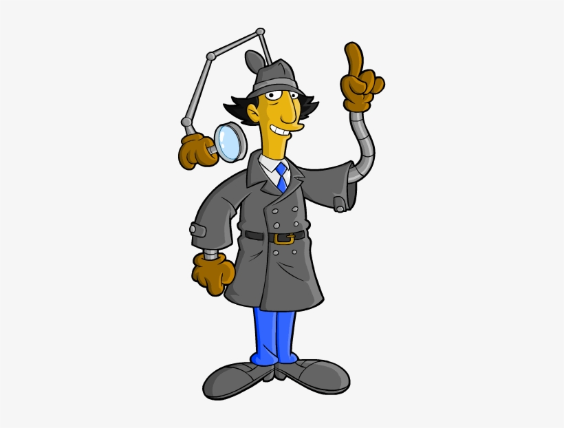 Inspector Gadget - Inspector Gadget Simpsons, transparent png download