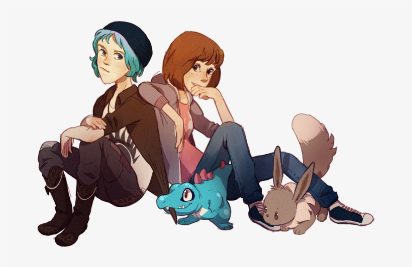 • Drawing Art Pokemon Digital Art Togepi Eevee Totodile - Life Is Strange Pokemon, transparent png download