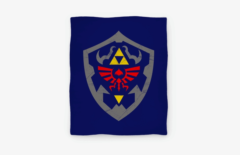 Hylian Shield Blanket Blanket - Crest Of Hyrule, transparent png download