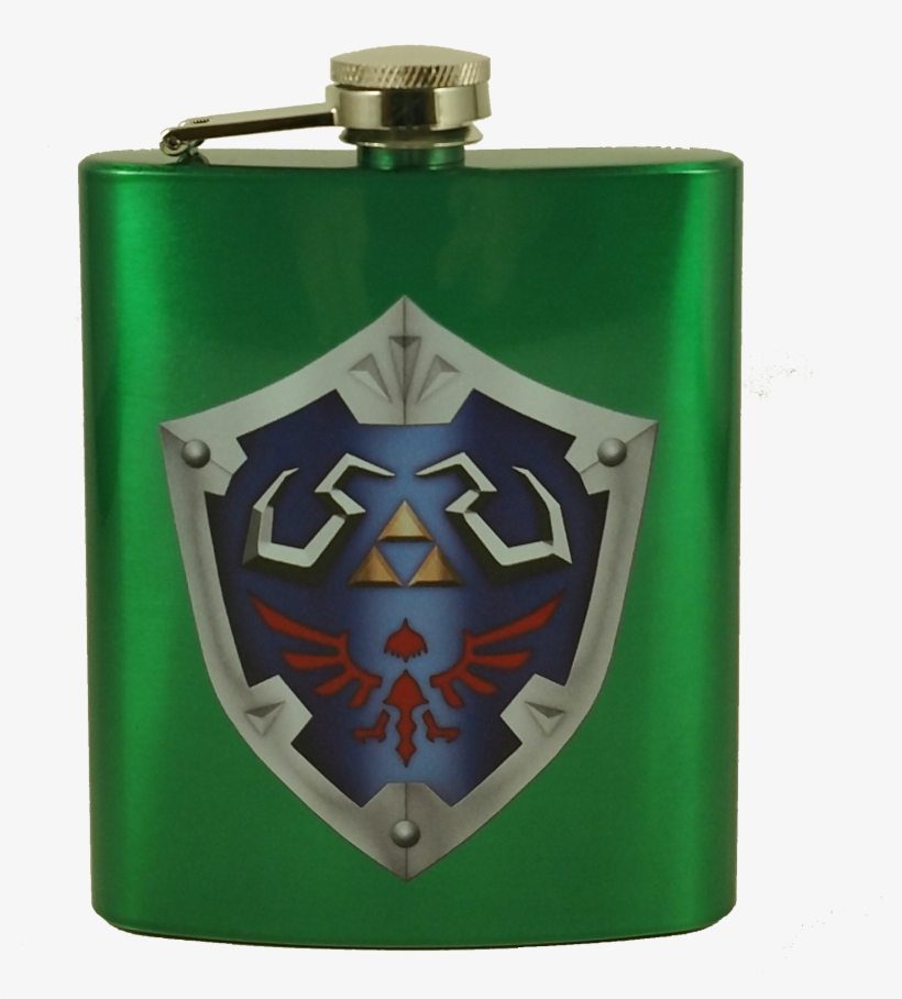 Zelda Hylian Shield Flask - Weapon, transparent png download