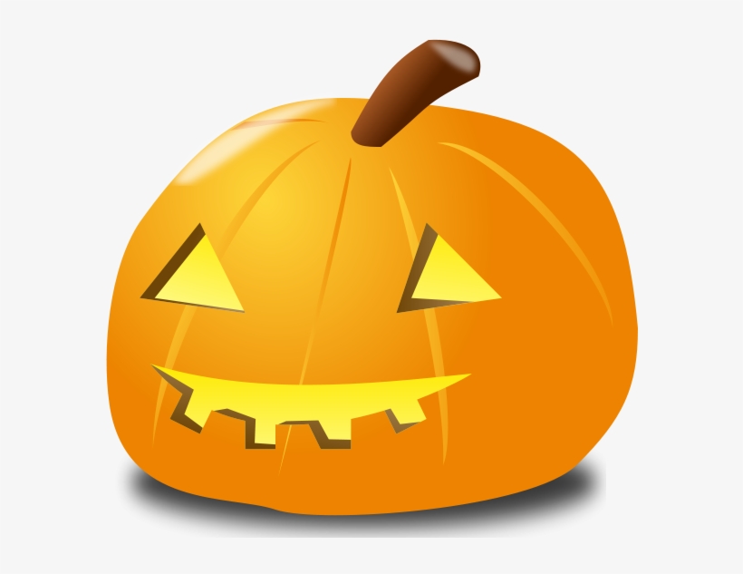 Shiny Halloween Pumpkins Vector Illustration - Pumpkins Vector, transparent png download