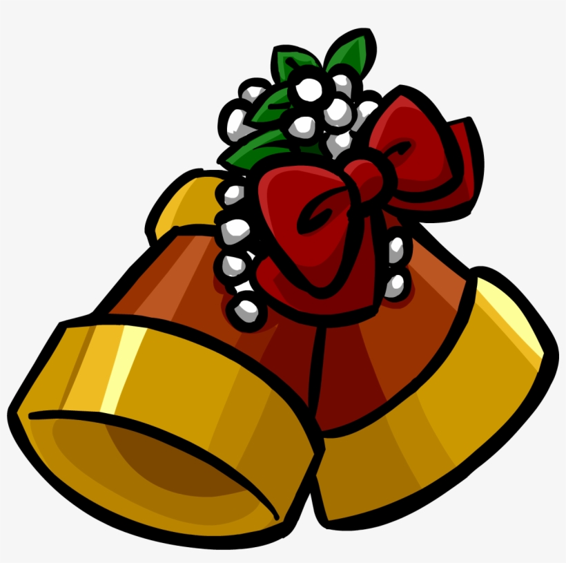 Christmas Bells - Png - Club Penguin Bells, transparent png download