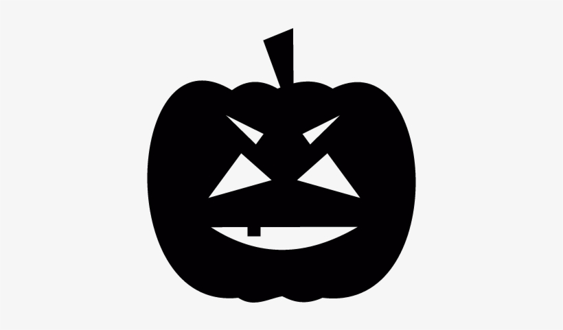 Fright Pumpkin Vector - Pumpkin, transparent png download
