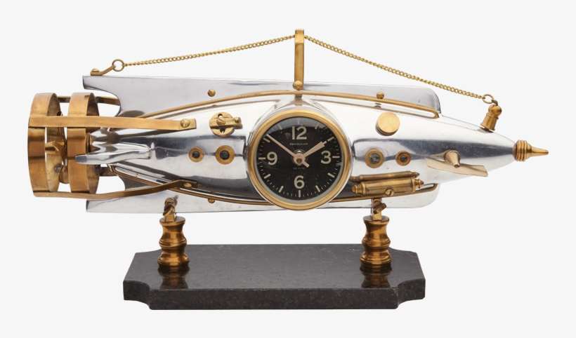 Nautilus Table Clock Aluminum - Pendulux Clocks, transparent png download