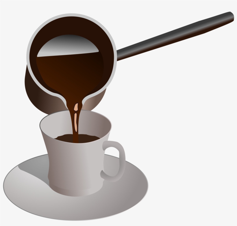 Coffee Clipart Turkish Coffee - Turkish Coffee Vector Png, transparent png download