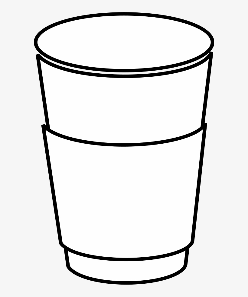 Coffee Paper Cup Silhouette