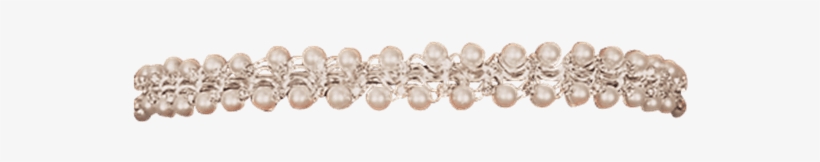 Staggered Pearl Headband - Pearl Headband Png, transparent png download