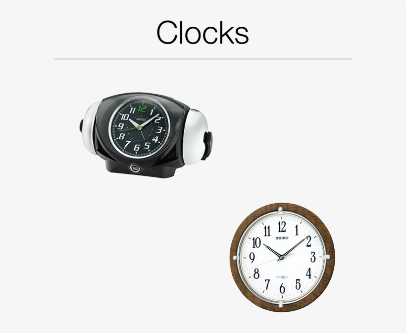 Clocks Business - Seiko Clocks Bell Bedside Alarm Clock Qhk045k, transparent png download