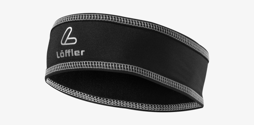 09015990 - Löffler Elastic Headband Black, transparent png download