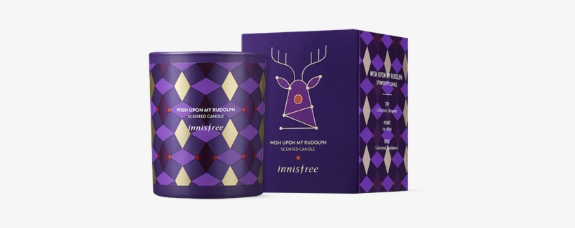 Wish Upon My Rudolph Scented Candle 100g - Paper, transparent png download