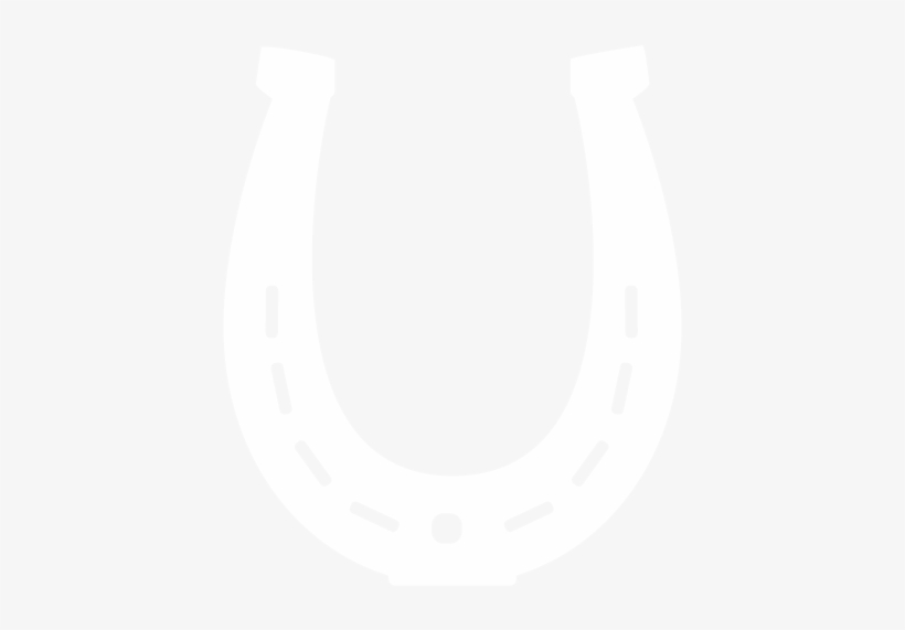 Horse Shoe Icon - Horseshoe Transparent White, transparent png download