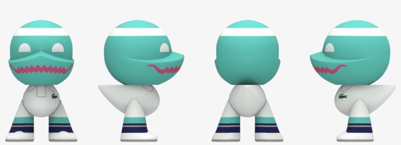 Lacoste X Quack - Cartoon, transparent png download