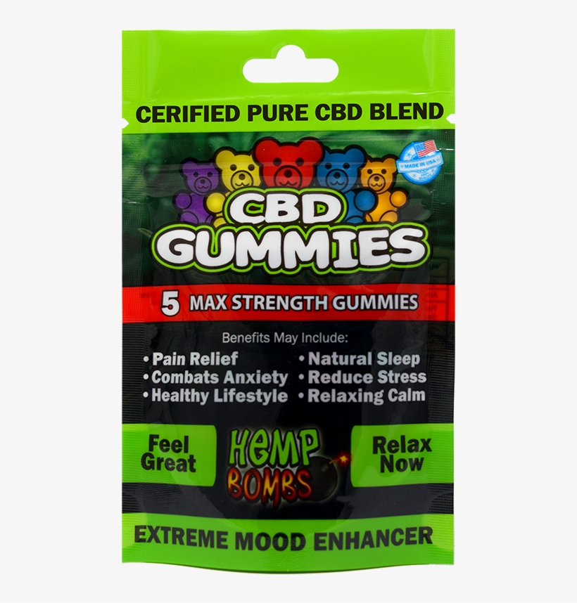 Hemp Bomb Gummy Bears Png Hemp Gummy Bears - Cbd Gummies Hemp Bombs, transparent png download