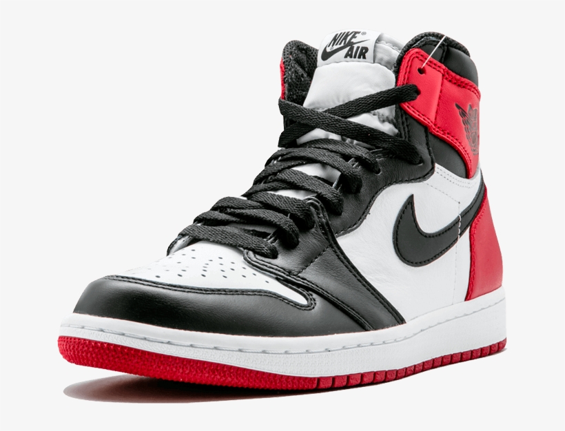 Air Jordan 1 Retro High Og 'black Toe 2016 Release', transparent png download