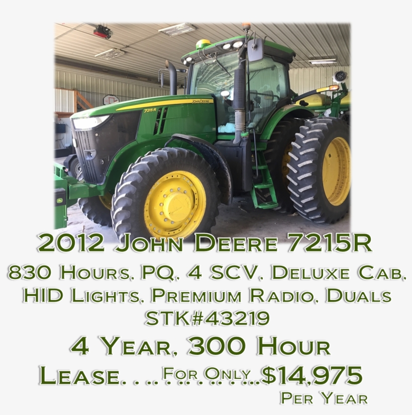 Combine Financing Special - Tractor, transparent png download