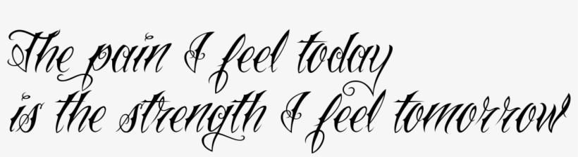More Entries - Pain I Feel Today Is The Strength, transparent png download
