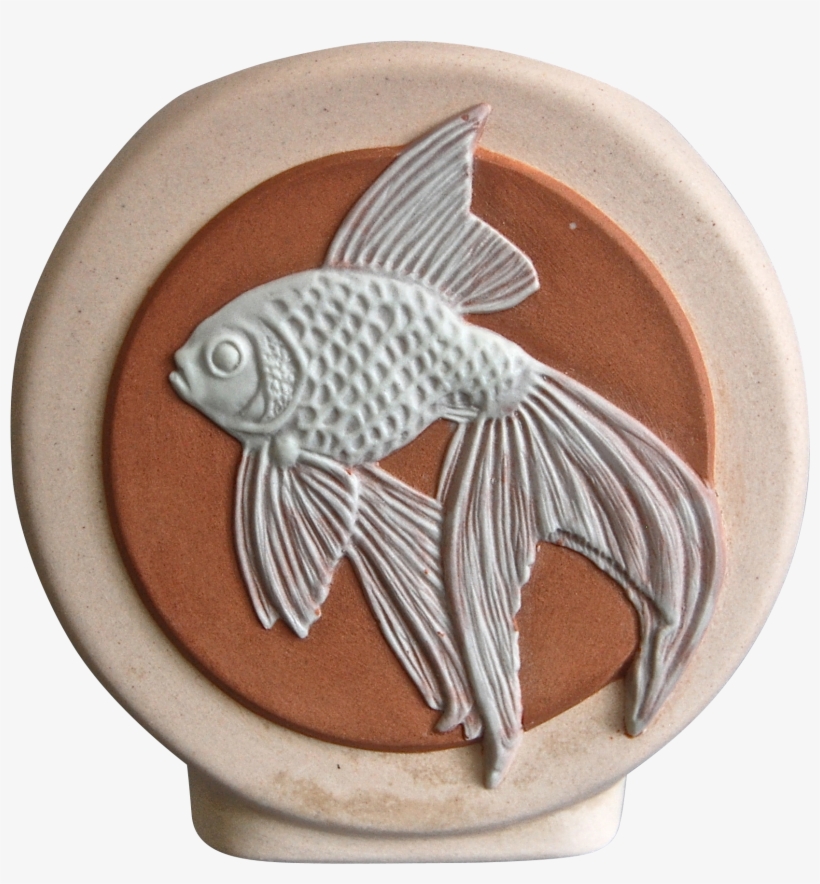 Rare Howard Pierce Jasperware “goldfish” Vase, Circa - Cyprinidae, transparent png download