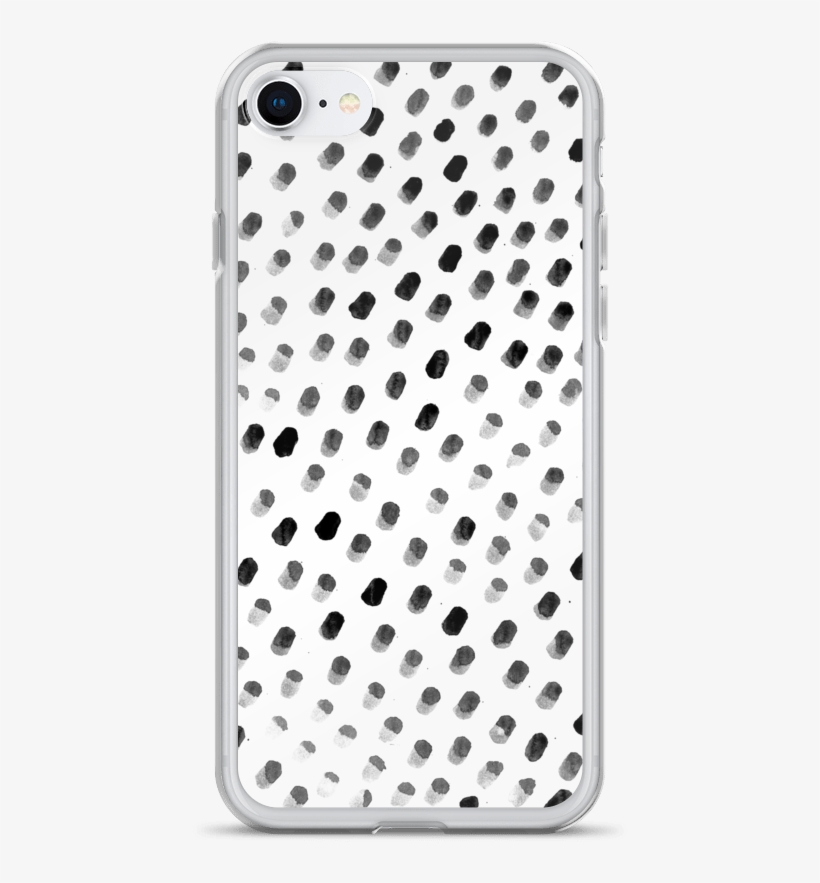 Dots On White Iphone Case - A Fish Named Fred, transparent png download