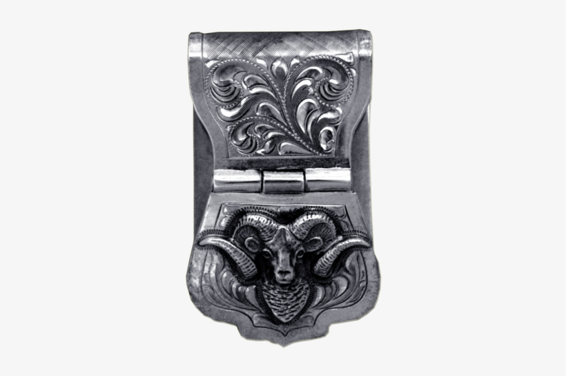 Vendor-unknown Collections Hand Engraved Sterling Hourglass - Money Clip, transparent png download