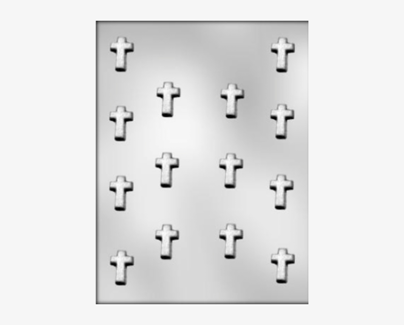 Chocolate Mould Cross - Chocolate, transparent png download