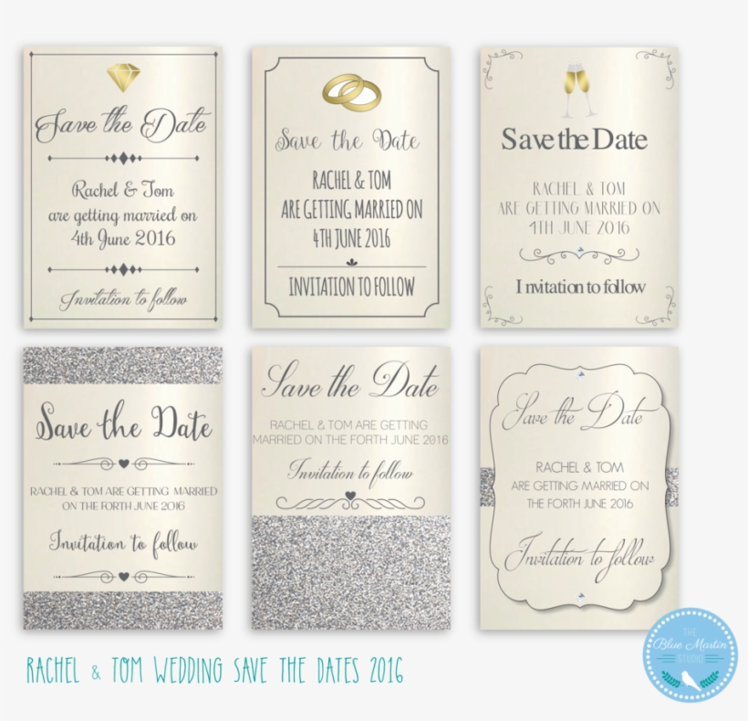 Tom&rach Save The Date, transparent png download
