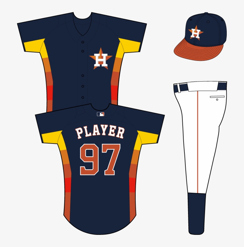 Uniforme Astros De Houston 2015, transparent png download