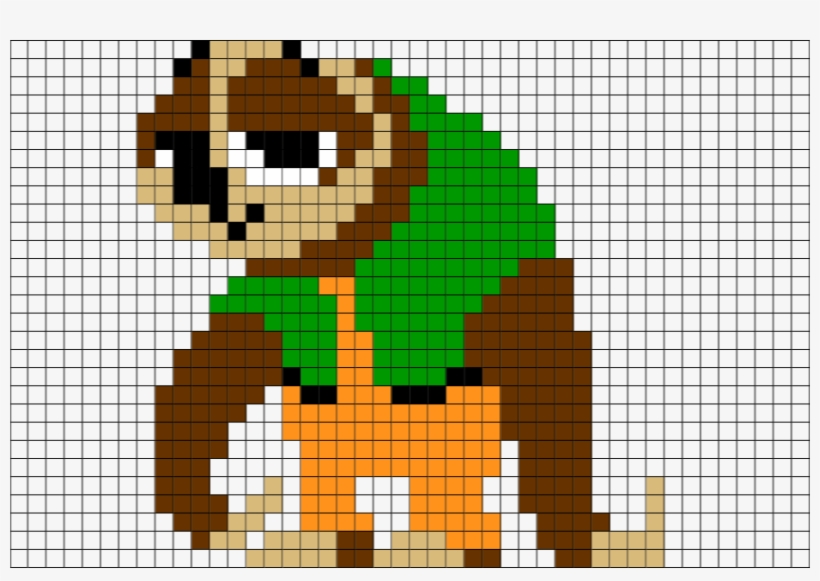 Pixel Art Sloth, transparent png download