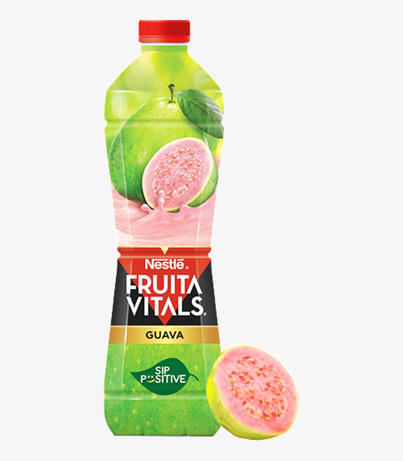Nestle Juice Guava Nectar Fruita Vitals 1 Ltr - Nestle Fruita Vitals Chaunsa, transparent png download