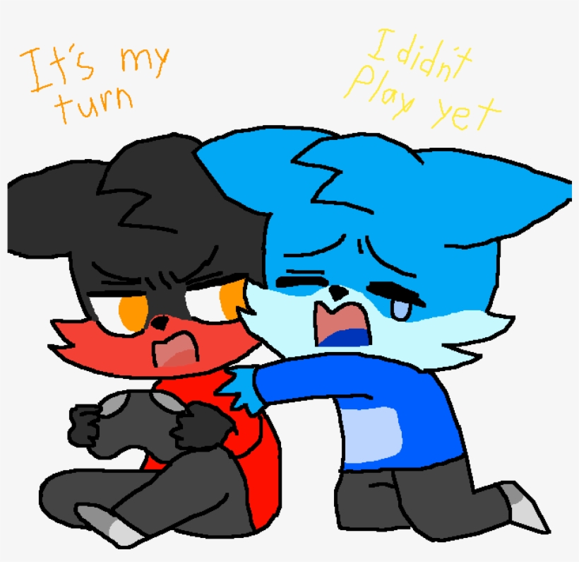 Back When Alex And Flare Were Young - Cartoon, transparent png download