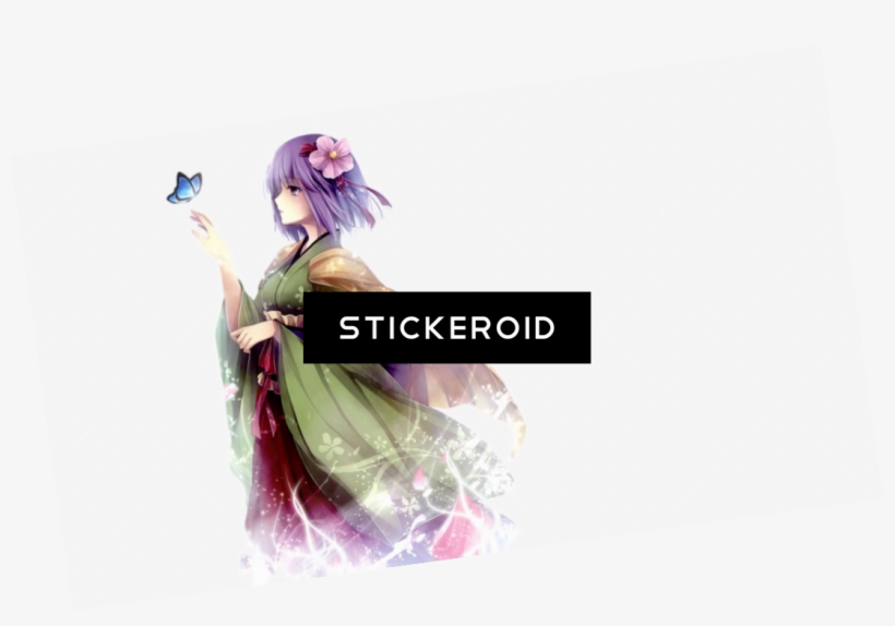 Anime Girl - Anime Girl No Background Png, transparent png download