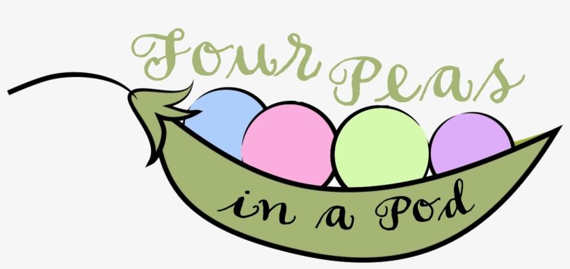 Four Peas In A Pod Designs - Design, transparent png download