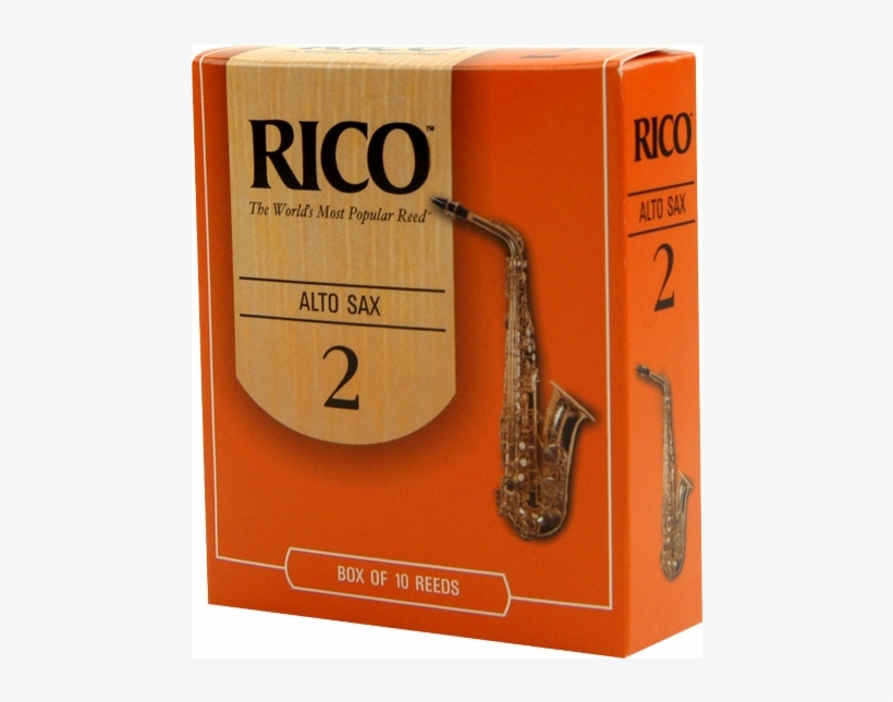 Rico 10 Pack Alto Saxophone Reeds - Clarinet Reeds, transparent png download