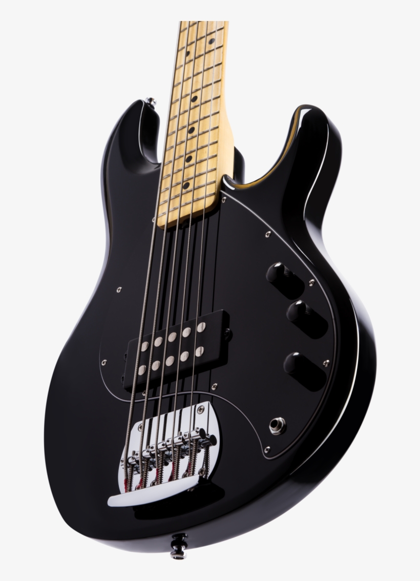 S - U - B - Ray5 Electric Bass Guitar - Black - Music, transparent png download