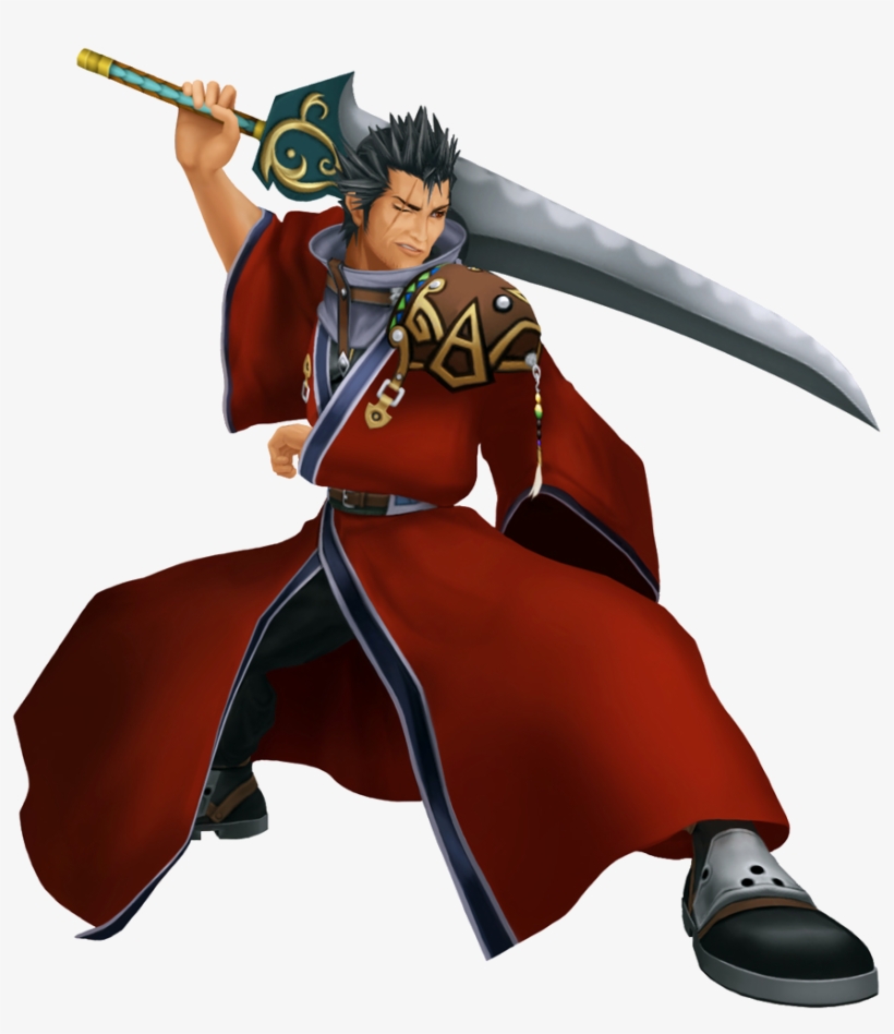 Auronkh2 - Kingdom Hearts 2 Final Fantasy Characters, transparent png download