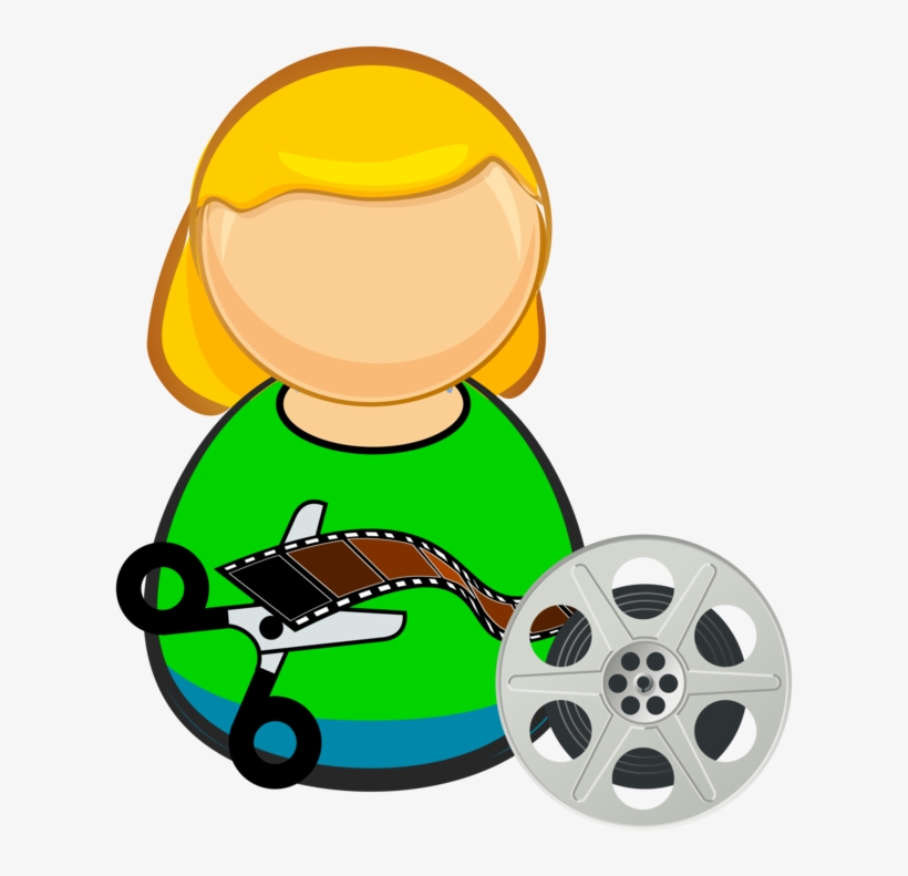 Reel Art Film Movie Projector Clapperboard - Movie Reel Clip Art, transparent png download