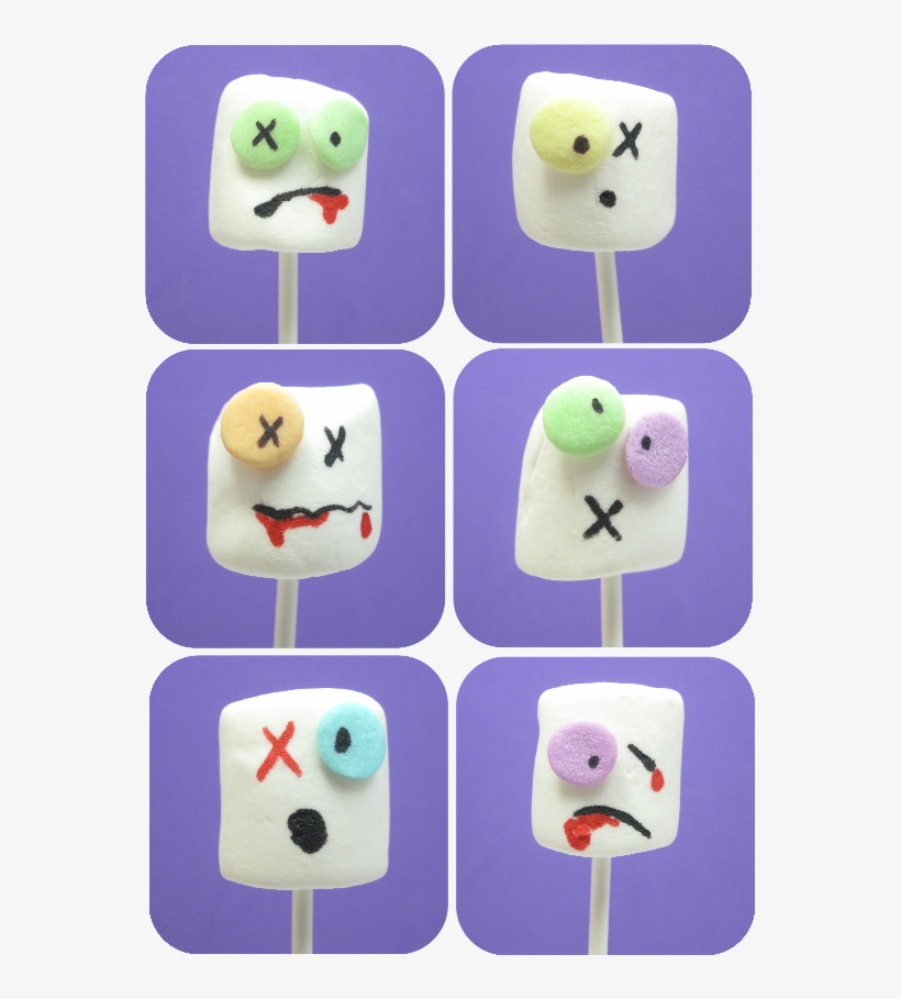 Attack Of The Zombie Marshmallows - Marshmallow Pops, transparent png download