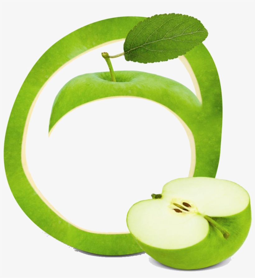 Png Royalty Free Stock Apple Clip Frame - Green Apple Frame, transparent png download