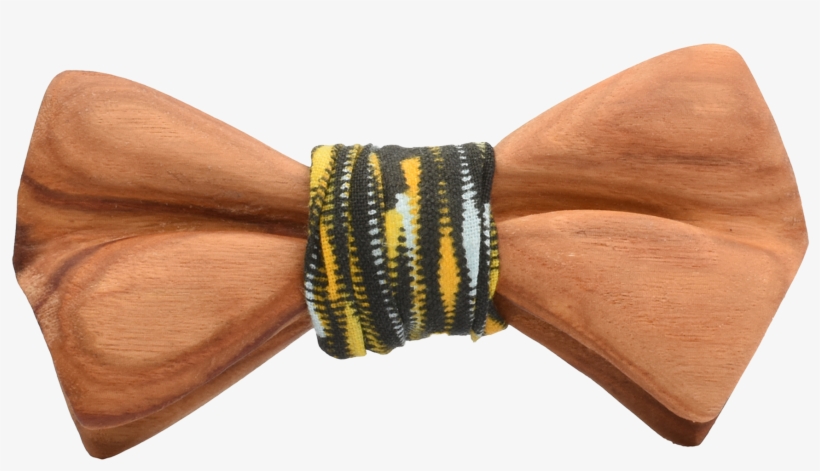 Bristol Canary Wooden Bowtie - Bow Tie, transparent png download