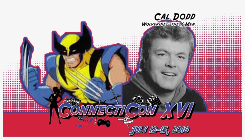 Best Known For Creating The Voice Of Wolverine For - Connecticon, transparent png download